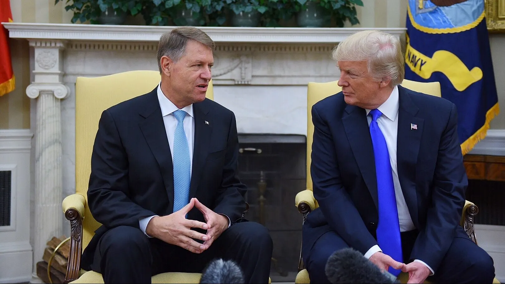 Reacţii internaţionale după întânirea Trump- Iohannis. Ce au titrat CNN sau Reuters