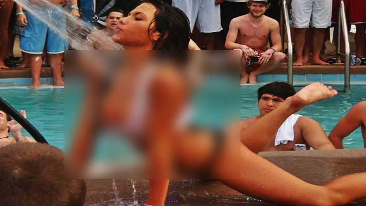 Bruneta focoasă a mers iarna la bazin şi la SPA. E incredibil cum a apărut în văzul tuturor