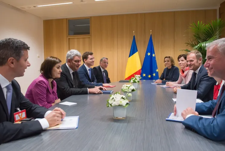 Mihai Tudose, în prima vizită externă. Ce asigurări a dat premierul la Bruxelles