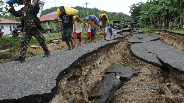 Cutremur puternic în Filipine soldat cu cel puțin o victimă și pagube majore în infrastructură