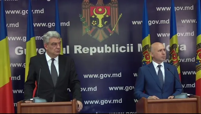 Premierul Tudose, în vizită la Chişinău. Filip: "R. Moldova ştie care-i sunt adevăraţii prieteni"