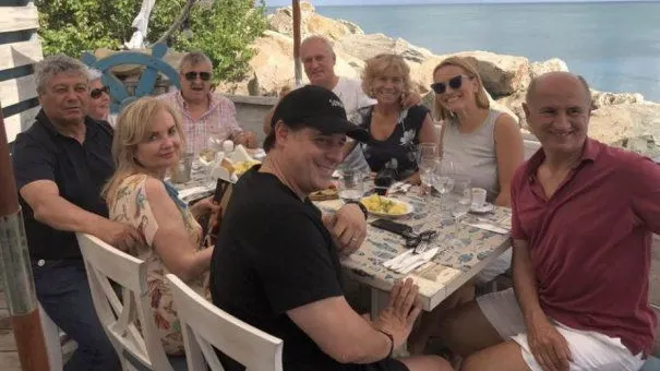 Mircea Lucescu a împlinit 72 de ani. George Copos și de Andreea Esca au fost la petrecere