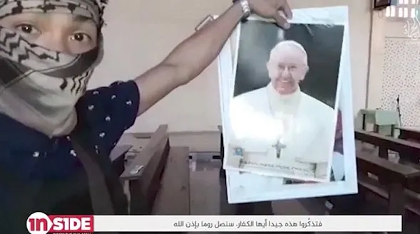 Statul Islamic, mesaj înspăimântător pentru Papa Francisc: "Vom fi în Roma"