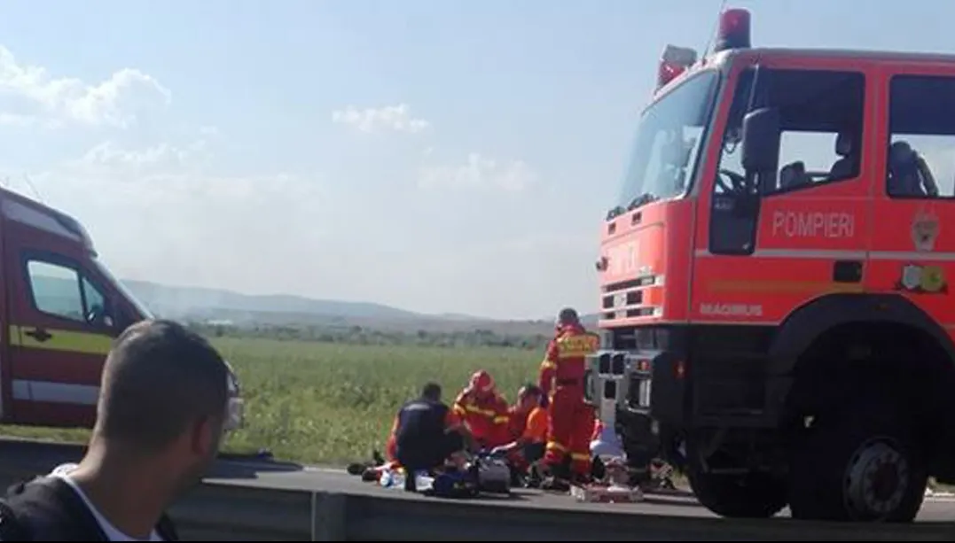 Accident foarte grav pe DN 15: un mort şi trei răniţi, dintre care doi copii