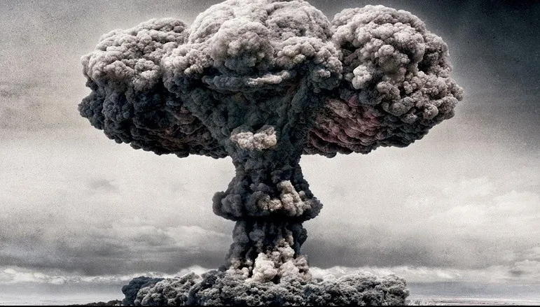 Cum se aude explozia unei bombe atomice. Sunetul este inconfundabil. Ţi se face pielea de găină