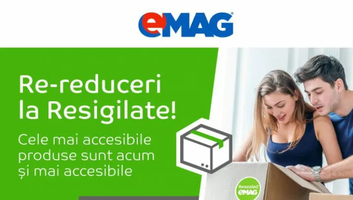 eMAG resigilate – 10 oferte uimitoare care au reduceri foarte mari