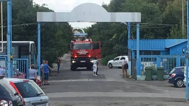 Incendiu la una din cele mai mari fabrici din Timişoara