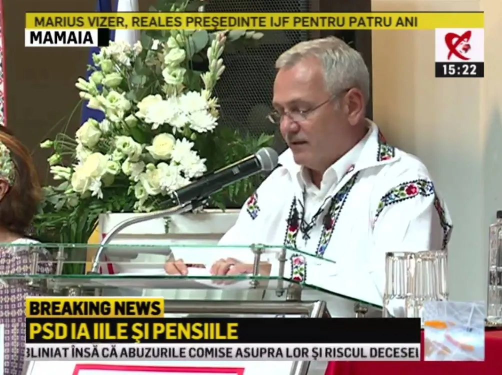 Liviu Dragnea: "Nu m-a înşelat nicio femeie din PSD. O femeie în port popular e şi mai frumoasă"