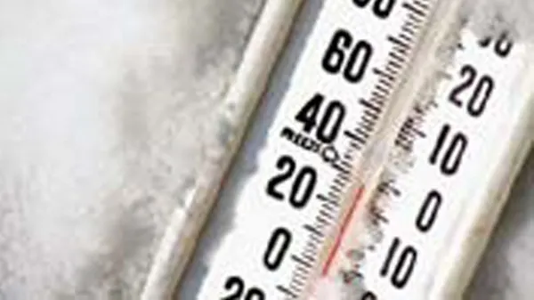 Record de temperatură negativă în România