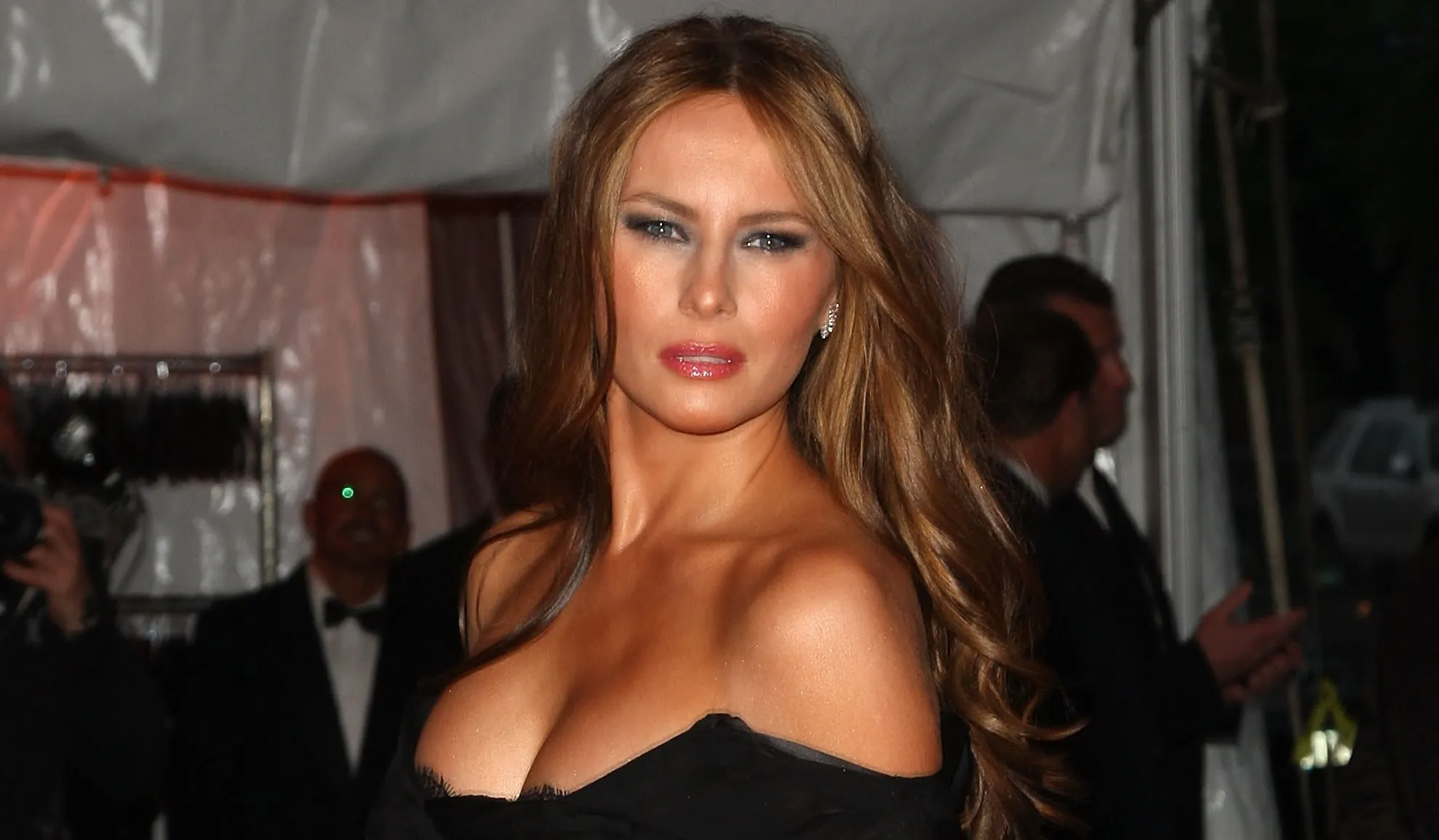 GALERIE FOTO. Ipostaza neobişnuită în care a fost surprinsă de turişti Melania Trump