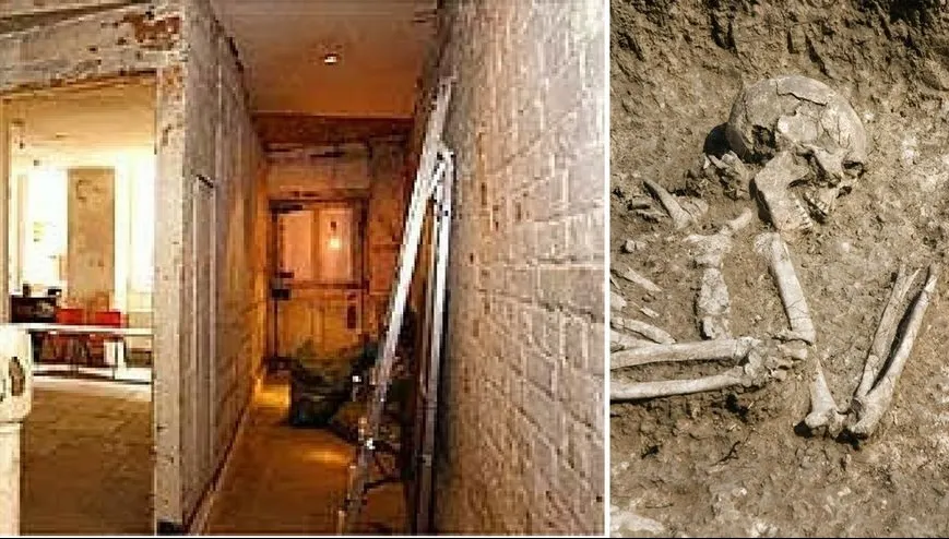 Au găsit o pivniţă sub podea în casa lui Benjamin Franklin.Horror ce era acolo."A fost un criminal?"