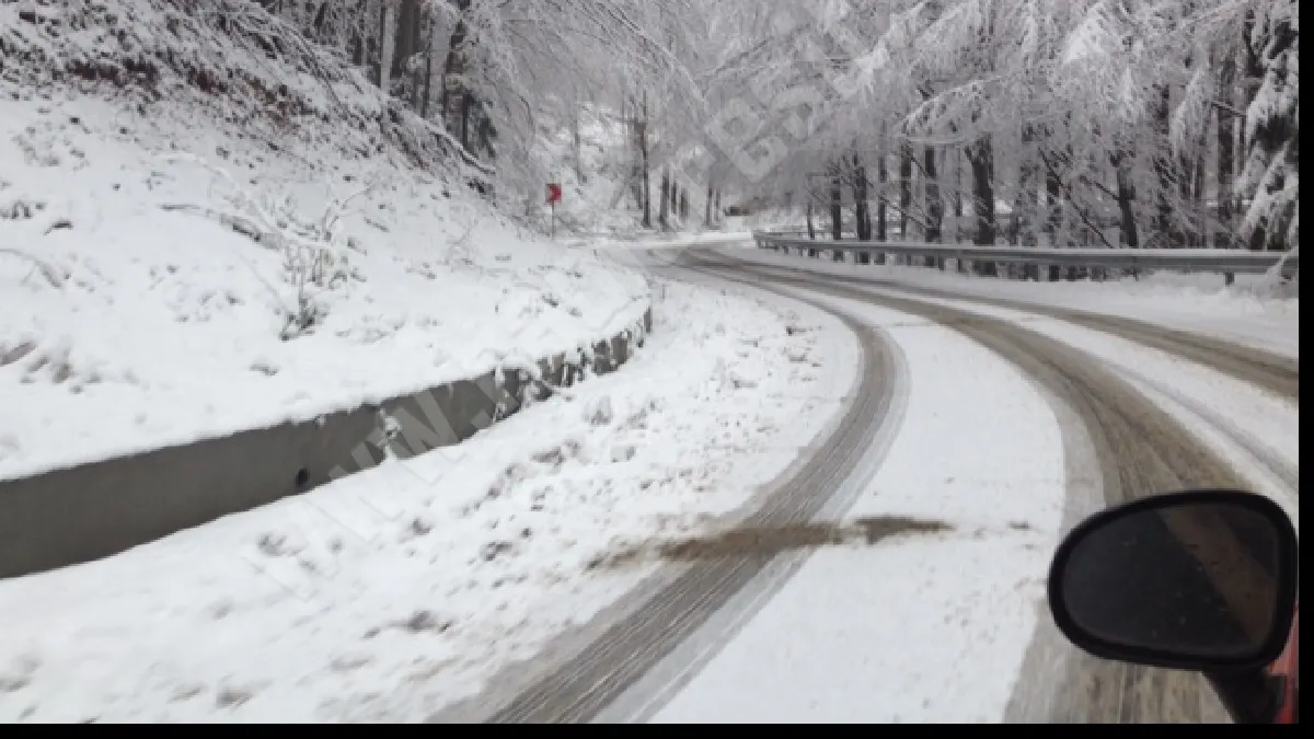 Va ninge la munte! Ce amenzi riscă şoferii dacă nu au cauciuri de iarnă