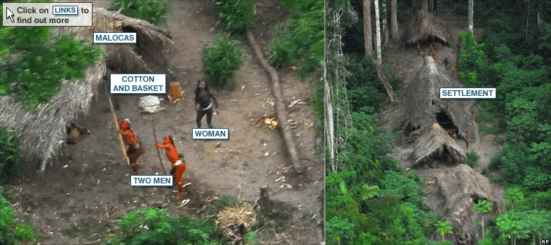Au zburat cu avionul deasupra ultimului trib preneolitic din lume. Ce specie de FEMEIE au văzut