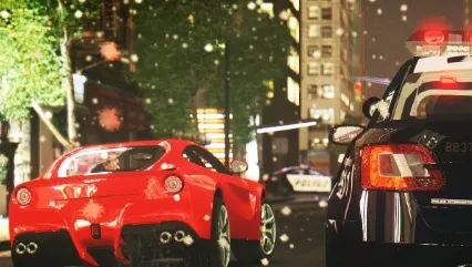 Poliţia a zărit un Ferrari F12, de 300.000 €. Când au văzut cine-i şoferul, i-au cerut autograf