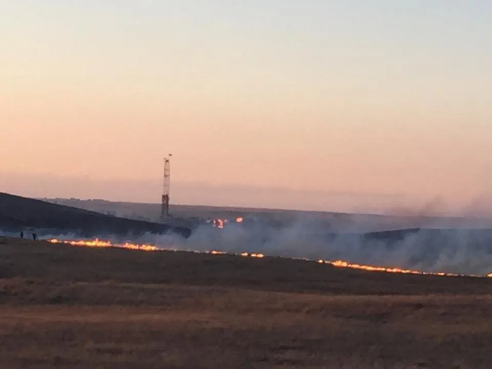 Imagine SFÂŞIETOARE: dezastrul produs de incendiile extinse de vegetaţie din America de Nord
