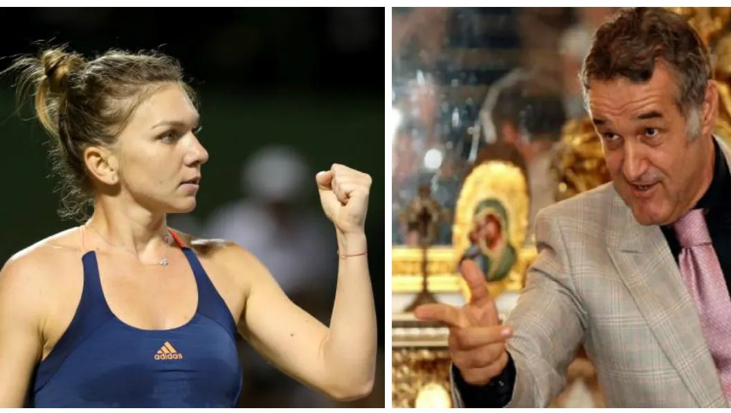 Gigi Becali i-a trimis două SMS-uri Simonei Halep. Jucătoarea a rămas mască! Ce i-a scris