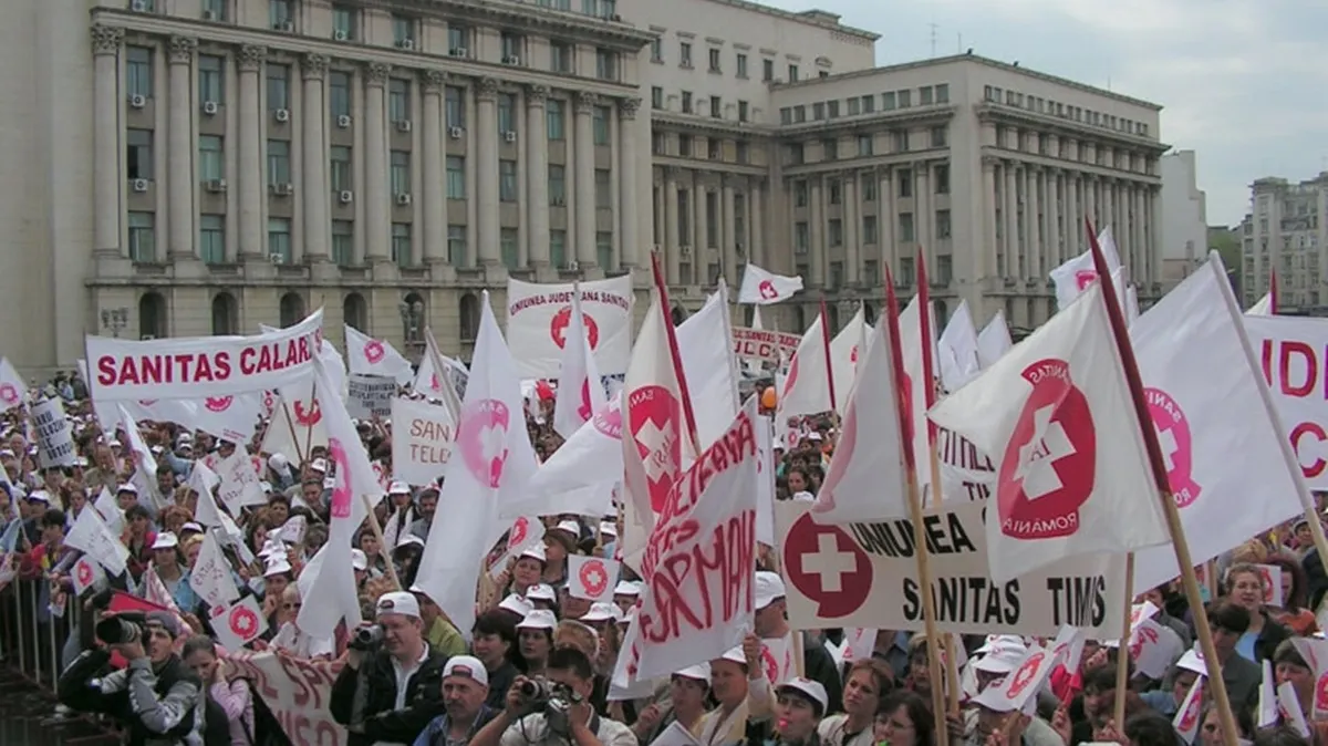 Cadrele medicale dau în judecată Ministerul Sănătăţii. Protestele continuă