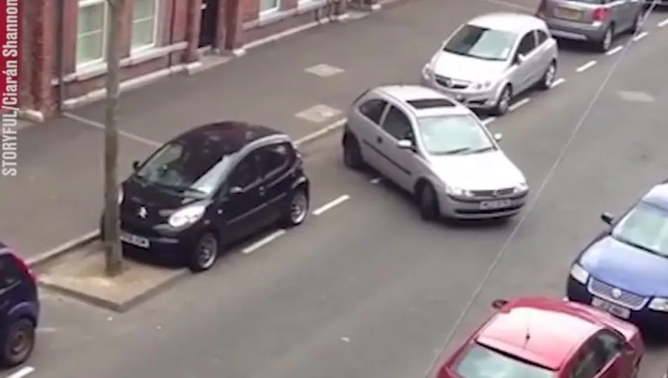 Cât de dificil este să parchezi lateral? În niciun caz nu este ușor pentru șoferița din filmuleț