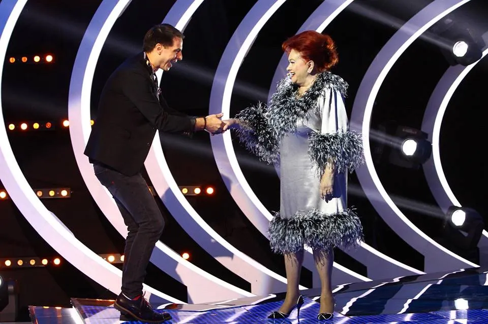 Stela Popescu a murit. FOTO din ultima emisiune filmată cu Negru:M-a luat în şuturi de cum m-a văzut