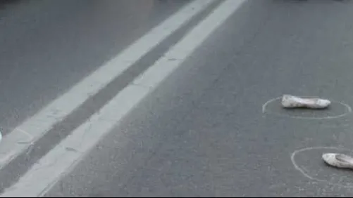 Clipe de coșmar: o minoră a fost spulberată de o autoutilitară