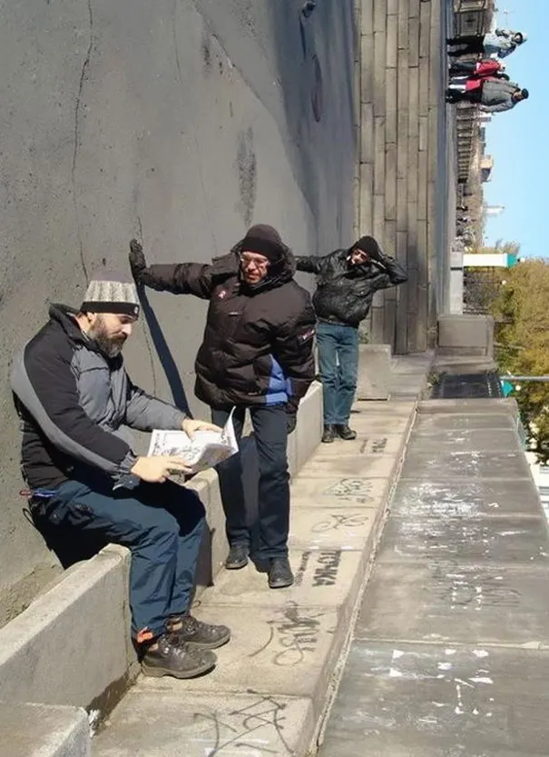 10 iluzii fascinante din fotografii. Nu-ți vine să crezi că sunt reale