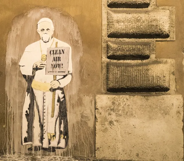 Papa Francisc, cu mască pe față. Ce avertisment lansează Suveranul Pontif