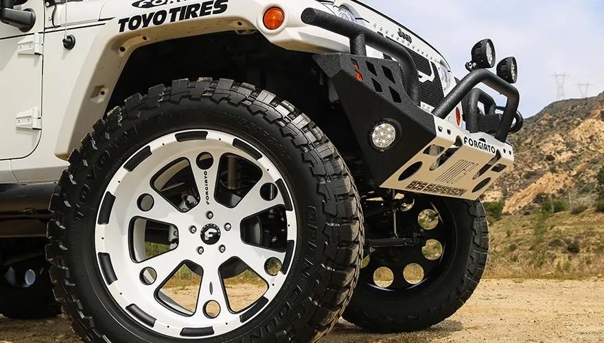 Importanta echiparii masinii cu anvelope off road (P)