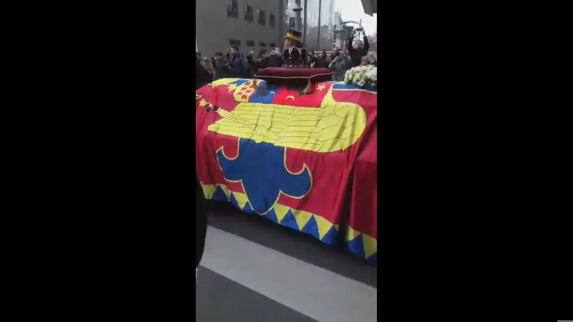 Regele Mihai. Imagini care nu s-au văzut la TV: realitatea.net a filmat chiar de lângă afetul de tun