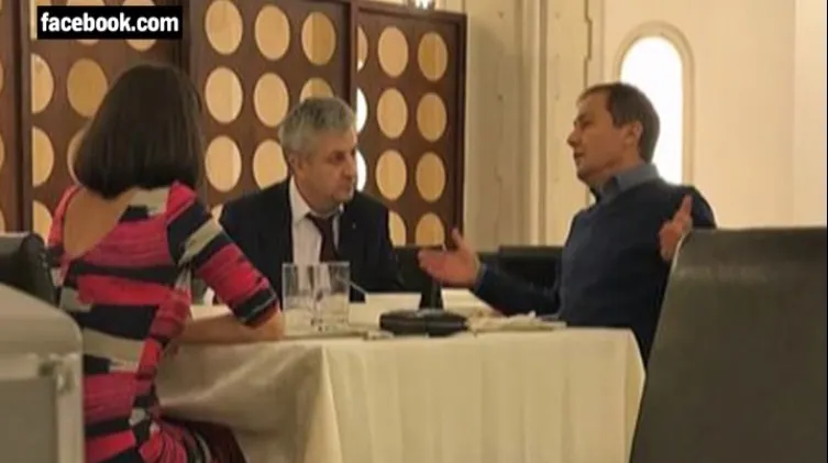 Imagini surpriză: Florin Iordache şi un judecător al Curţii Constituţionale, la masă