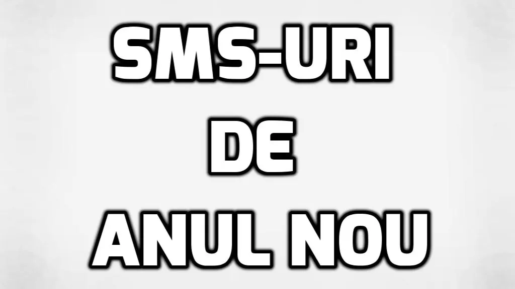 SMS-uri de Anul Nou - Trimite cel mai frumos mesaj, ai de unde alege!!!