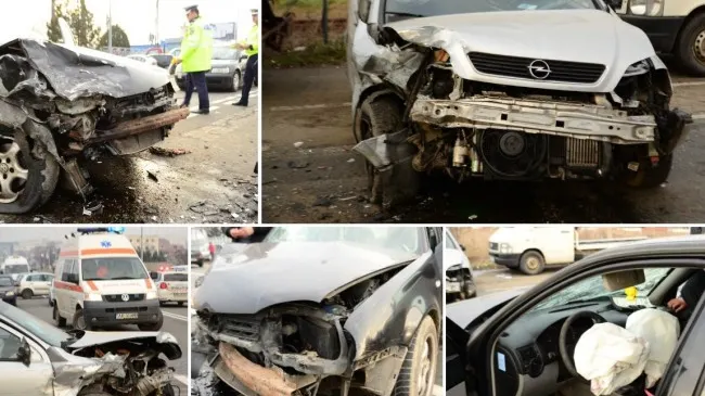 Accident șocant în Arad: Mai multe victime