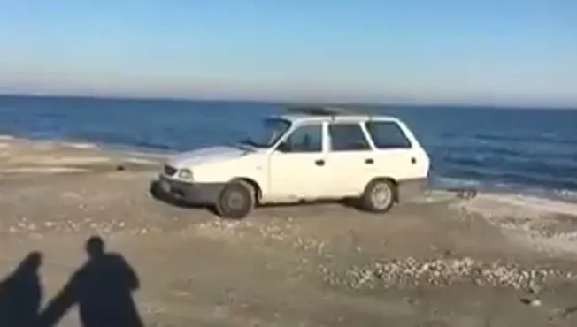 A parcat pe plajă în Mamaia. Valoarea amenzii este uluitoare