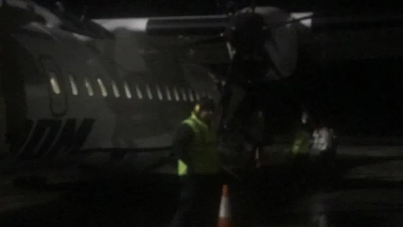 Panică la bord!Un avion, în care se aflau miniștrii Meleșcanu și Pop, a aterizat de urgență la Iași
