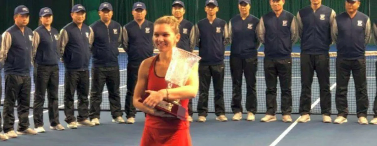 VICTORIE! Simona Halep a câștigat finala de la Shenzen, după trei seturi cu Siniakova VIDEO