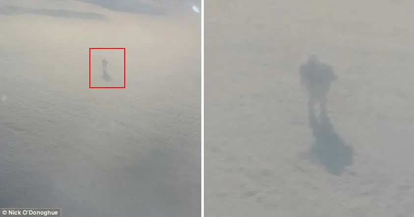 Ce a surprins pasagerul unui avion într-o fotografie? Nimeni nu-și poate explica acest lucru