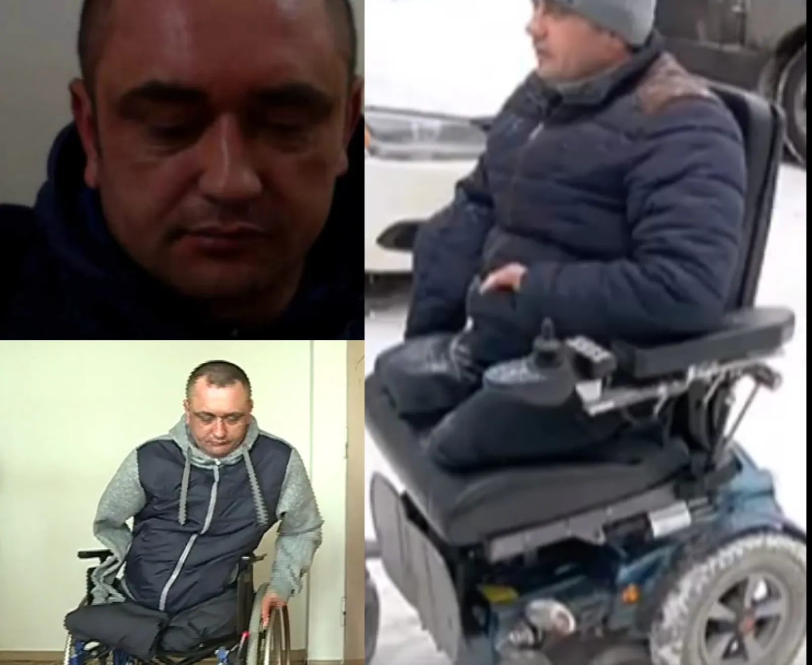 Caz halucinant în Moldova: bărbat fără mâini şi fără picioare, CONDAMNAT că a bătut un poliţist