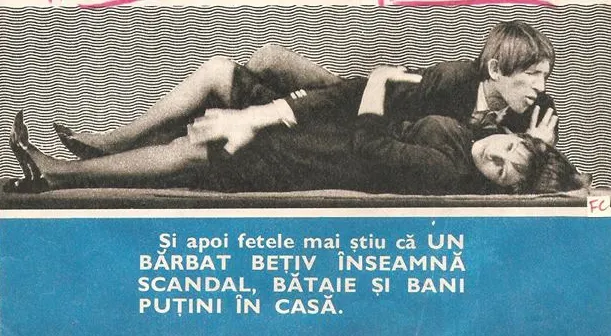 Sfaturi din Epoca de Aur: cum îi învăţau comuniştii pe tineri să nu bea (FOTO DE ARHIVĂ)