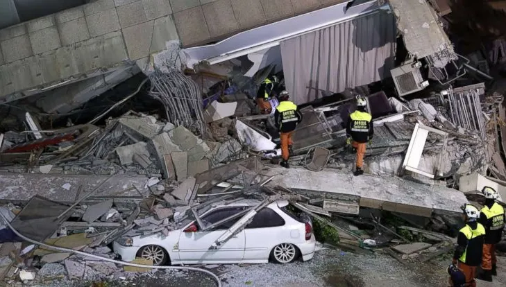 Taiwan: Bilanţul cutremurului a crescut la 7 morţi şi 256 de răniţi