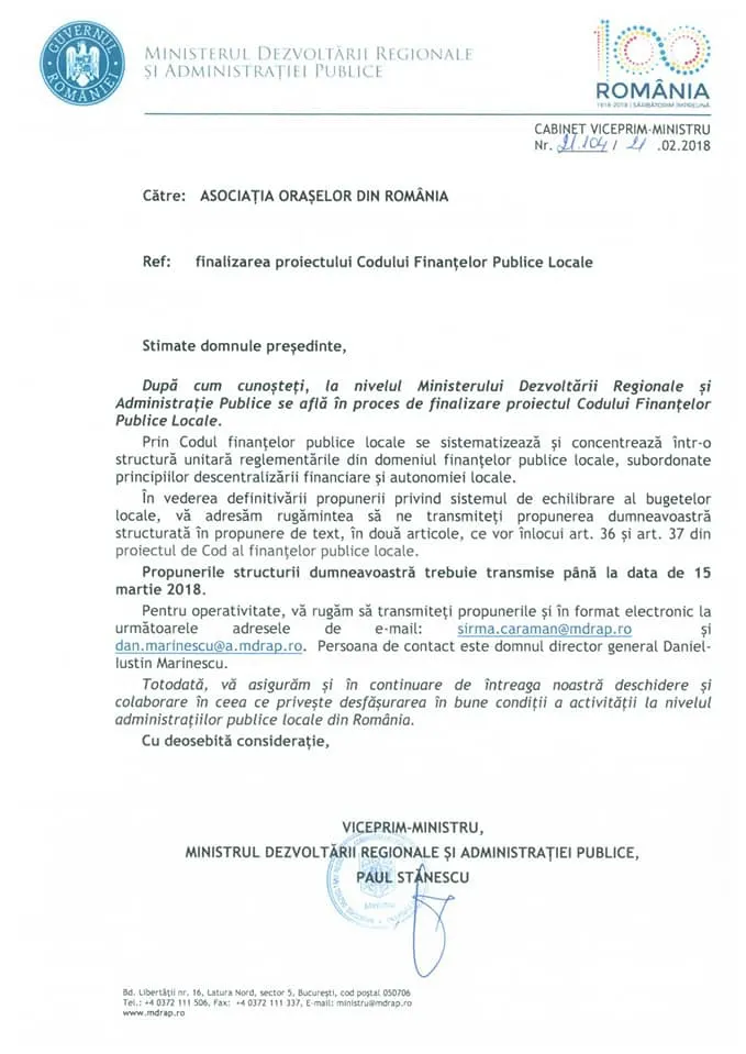 Scandalul impozitului pe clădiri. PNL vine cu dovada. Adresa trimisă de minister primarilor