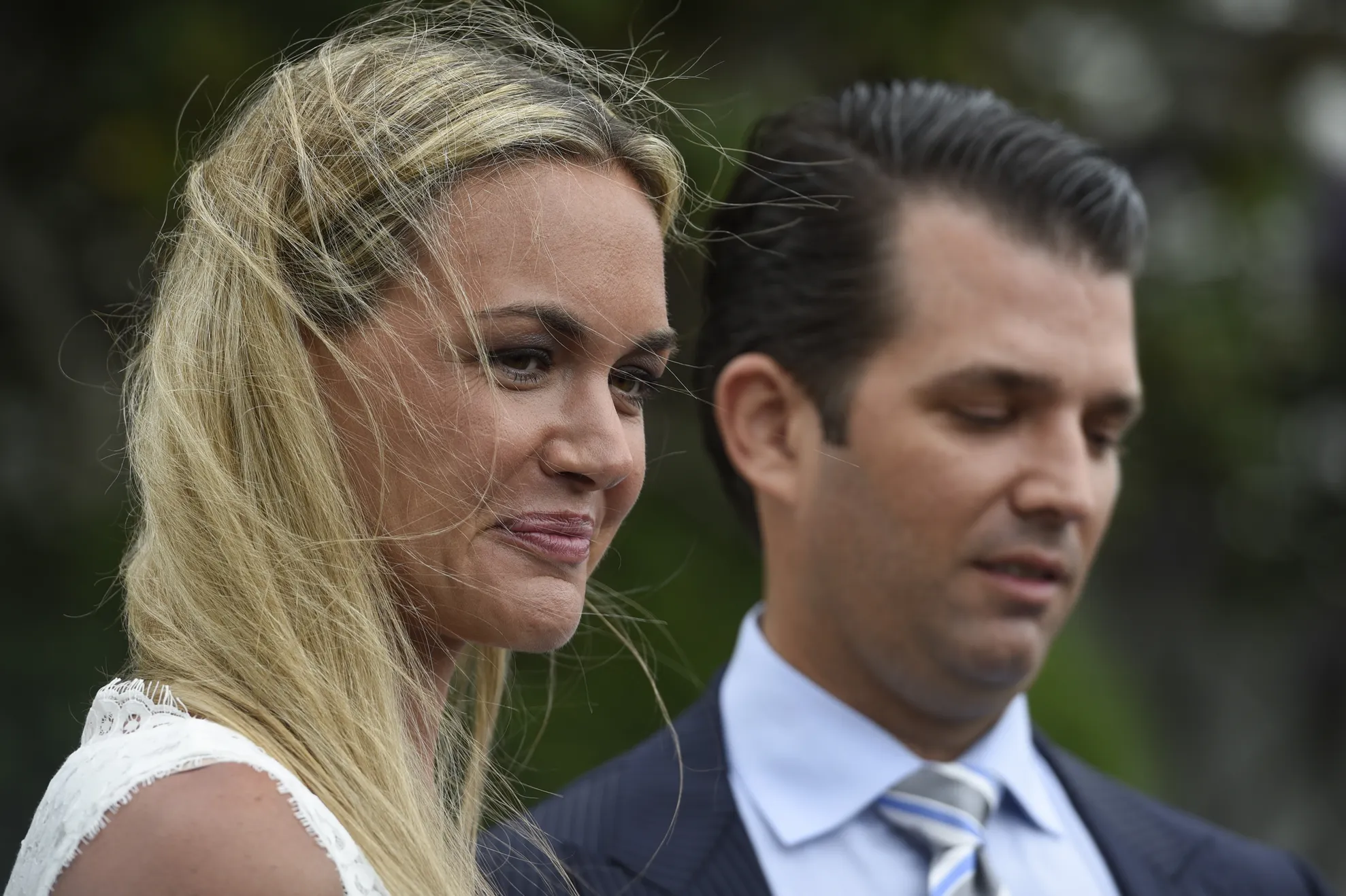 Vanessa Trump și Donald Trump Jr.