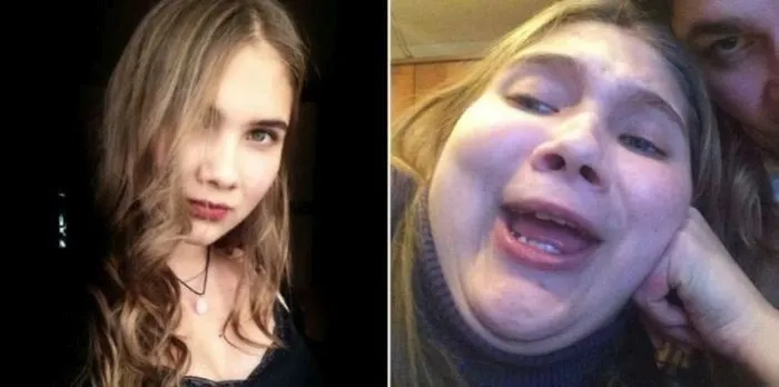 S-a îndrăgostit de ea când i-a văzut poza pe Facebook. Apoi, a văzut și a doua poză