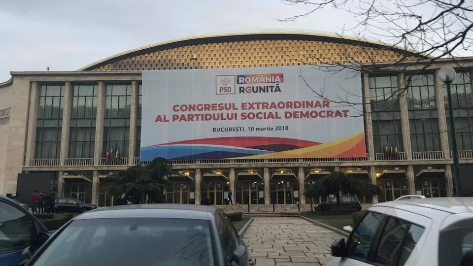Sala Palatului, o fortăreaţă înainte de Congresul PSD. Geniştii verifică zona