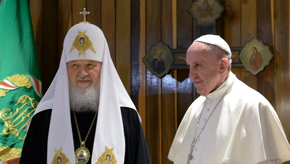 Patriarhul Kirill și Papa Francisc