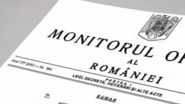 Monitorul Oficial (MO) al României