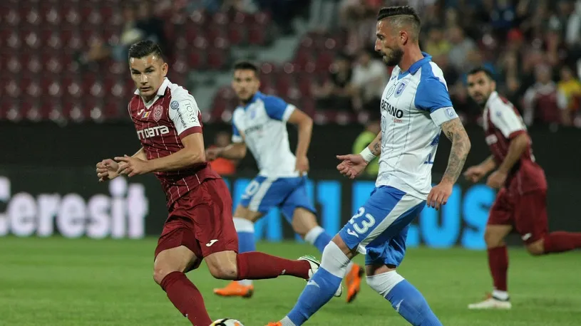 CFR Cluj redevine lider, după o victorie dramatică împotriva CS U Craiova