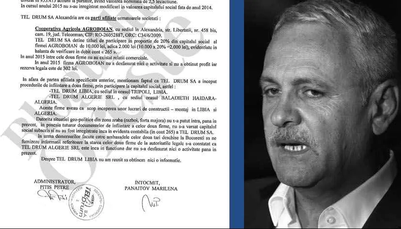 Oreste: Miza unei prietenii de miliarde de dolari: TeL Drum Libia, paravanul Netanyahu - Dragnea?