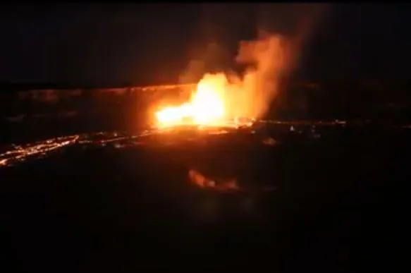 Fenomen spectaculos. Ce a apărut lângă vulcanul care a erupt în Hawaii