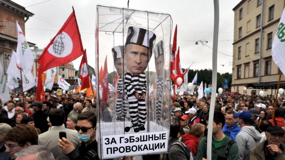 Rusia. Proteste anti-Putin. Protestari reţinuţi