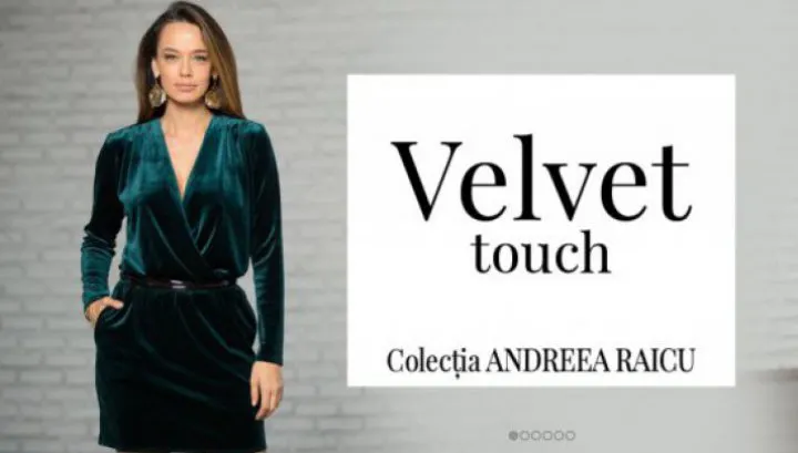 Andreea Raicu - Rochii din catifea, cele mai frumoase modele