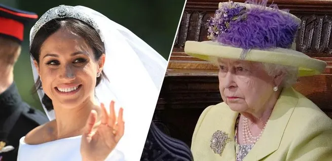 Mesajul ascuns pe care Regina a ţinut să-l transmită lui Harry şi miresei Meghan, prin hainele sale